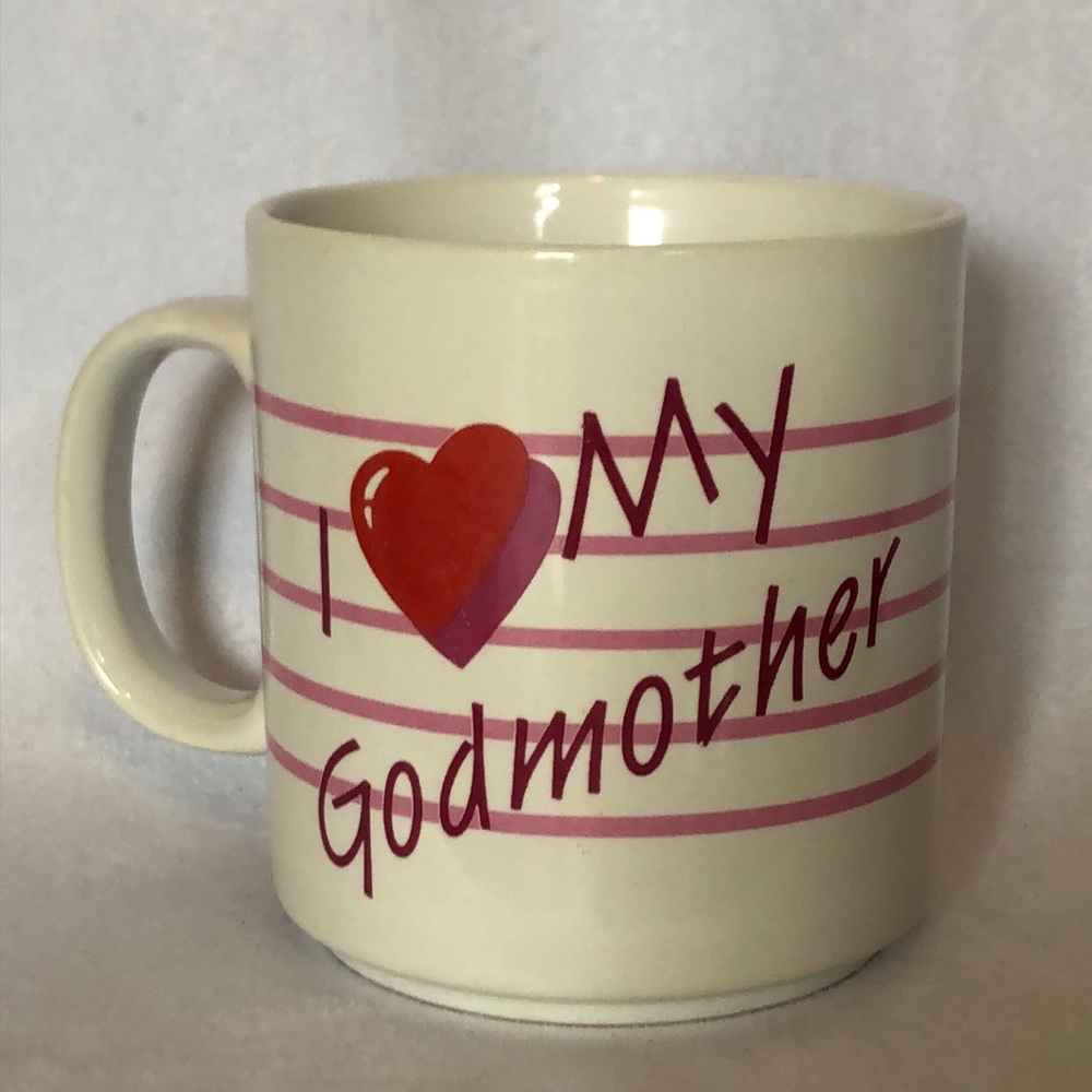 I ♥️ My Godmother Mug by Russ